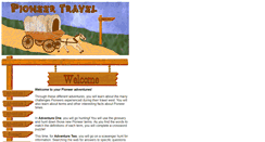 Desktop Screenshot of pioneertravel.koolkidssign.com